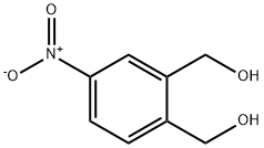 (4-nitro-1,2-phenylene)diMethanol Struktur