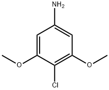 4-Chloro-3,5-dimethoxyaniline Struktur