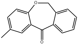 5-methyl-9-oxatricyclo[9.4.0.0^{3,8}]pentadeca-1(11),3(8),4,6,12,14-hexaen-2-one Struktur