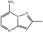 2-methylpyrazolo[1,5-a]pyrimidin-7-amine Struktur