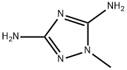 1-methyl-1H-1,2,4-triazole-3,5-diamine(SALTDATA: HCl 0.5H2O) Struktur