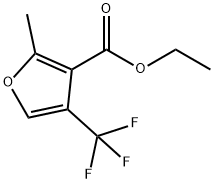 ethyl 2-Methyl-4-(trifluoroMethyl)furan-3-carboxylate Struktur