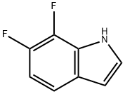 1H-Indole,6,7-difluoro-(9CI) Struktur