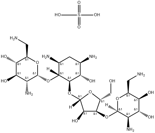 neomycin B sulphate Struktur