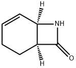 (1S,6R)-7-azabicyclo[4.2.0]oct-4-en-8-one Struktur