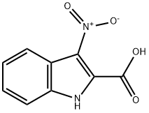 1H-Indole-2-carboxylicacid,3-nitro-(9CI) Struktur