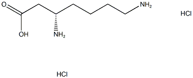 H-b-HoLys-OH·2HCl Struktur