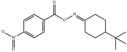 (4-tert-butylcyclohexylidene)amino 4-nitrobenzoate Struktur