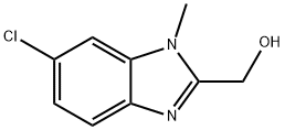 1H-Benzimidazole-2-methanol,6-chloro-1-methyl-(9CI) Struktur