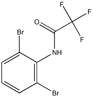 N-(2,6-dibromophenyl)-2,2,2-trifluoroacetamide Struktur