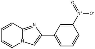 2-(3-nitrophenyl)H-iMidazo[1,2-a]pyridine Struktur