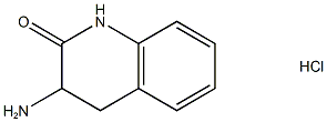 3-amino-1,2,3,4-tetrahydroquinolin-2-one hydrochloride Struktur