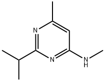 4-Pyrimidinamine,N,6-dimethyl-2-(1-methylethyl)-(9CI) Struktur