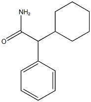 2-cyclohexyl-2-phenylacetamide Struktur