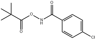 (4-chlorophenyl)formamido 2,2-dimethylpropanoate Struktur