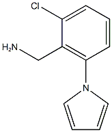 [2-chloro-6-(1H-pyrrol-1-yl)phenyl]methanamine Struktur