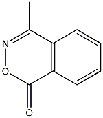 4-methyl-1H-2,3-benzoxazin-1-one Struktur