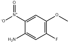 4-AMino-2-fluoro-5-nitroanisole[5-Fluoro-4-Methoxy-2-nitroaniline] Struktur