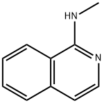 1-Isoquinolinamine,N-methyl-(9CI) Struktur