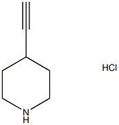 4-ethynylpiperidine hydrochloride Struktur