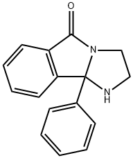 9b-phenyl-2,3,5,9b-tetrahydro-1H-imidazo[2,1-a]isoindol-5-one Struktur