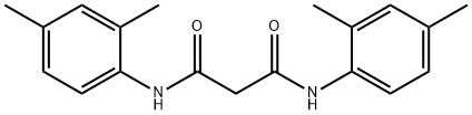 N,N''-BIS-(2,4-DIMETHYL-PHENYL)-MALONAMIDE Struktur