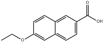 2-Naphthalenecarboxylicacid,6-ethoxy-(9CI) Struktur