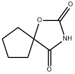 1-Oxa-3-azaspiro[4.4]nonane-2,4-dione(6CI,9CI) Struktur