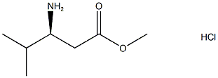 METHYL (S)-HOMO-BETA-VALINATE HCL Struktur