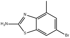 6-bromo-4-methyl-1,3-benzothiazol-2-amine(SALTDATA: FREE) Struktur