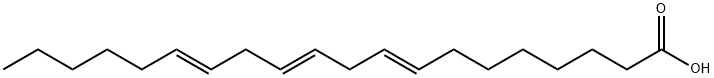 (8e,11e,14e)-icosa-8,11,14-trienoic acid Struktur