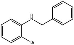 N-benzyl-2-bromoaniline Struktur