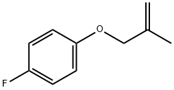 1-fluoro-4-[(2-methylprop-2-en-1-yl)oxy]benzene Struktur