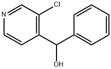 (3-Chloropyridin-4-Yl)(Phenyl)Methanol Struktur