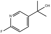 6-fluoro-a,a-diMethyl-3-PyridineMethanol Struktur