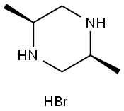 (2s,5s)-2,5-dimethyl-piperazine 2hbr Struktur