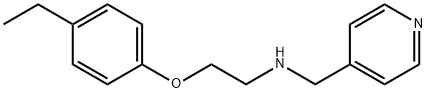 [2-(4-ethylphenoxy)ethyl][(pyridin-4-yl)methyl]amine Struktur