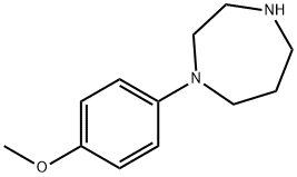 1-(4-methoxyphenyl)-1,4-diazepane Struktur