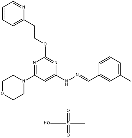 APILIMOD MESYLATE, 870087-36-8, 結(jié)構(gòu)式