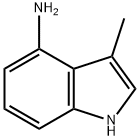 1H-Indol-4-amine,3-methyl-(9CI) Struktur