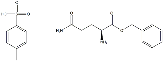 L-Gln-Obzl.Tos Struktur