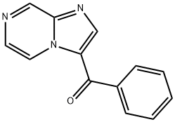 imidazo[1,2-a]pyrazin-3-yl(phenyl)methanone Struktur