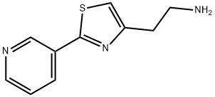 2-[2-(3-pyridinyl)-1,3-thiazol-4-yl]ethanamine(SALTDATA: FREE) Struktur