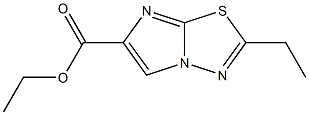 ethyl 2-ethylimidazo[2,1-b][1,3,4]thiadiazole-6-carboxylate Struktur