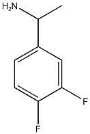 1-(3,4-difluorophenyl)ethan-1-amine Struktur