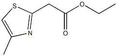 ethyl 2-(4-methyl-1,3-thiazol-2-yl)acetate Struktur