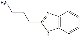 3-(1H-1,3-benzodiazol-2-yl)propan-1-amine Struktur