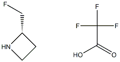 (2s)-2-(fluoromethyl)azetidine: trifluoroacetic acid Struktur