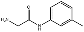 2-amino-N-(3-methylphenyl)acetamide Struktur