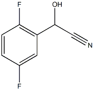 (2,5-difluorophenyl)(hydroxy)acetonitrile Struktur